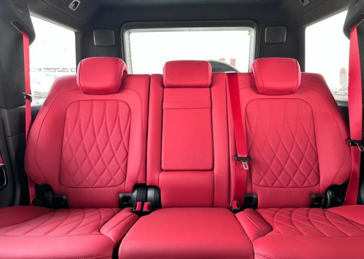 Mercedes Benz AMG G63 2024 WHITE RENTAL IN DUBAI - undefined